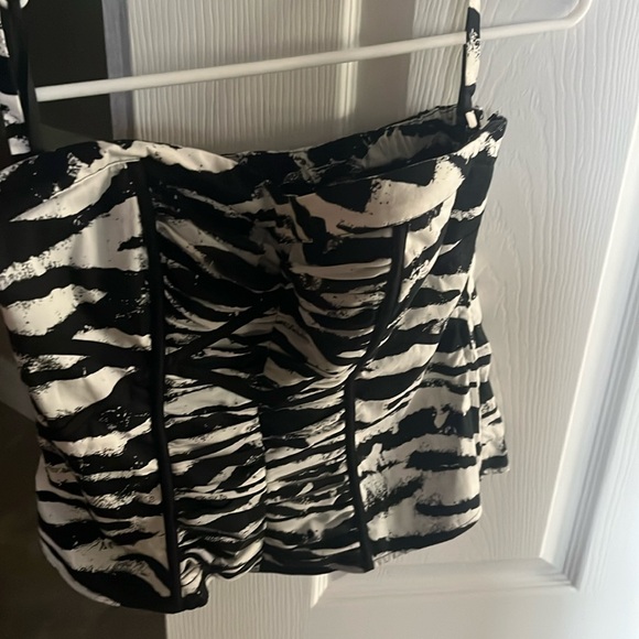 Bebe zebra corset top - Picture 2 of 7